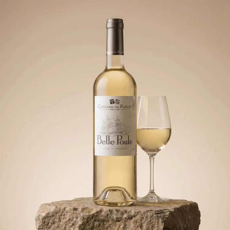 Château du Rouët Belle Poule Blanc Côtes de Provence 2024