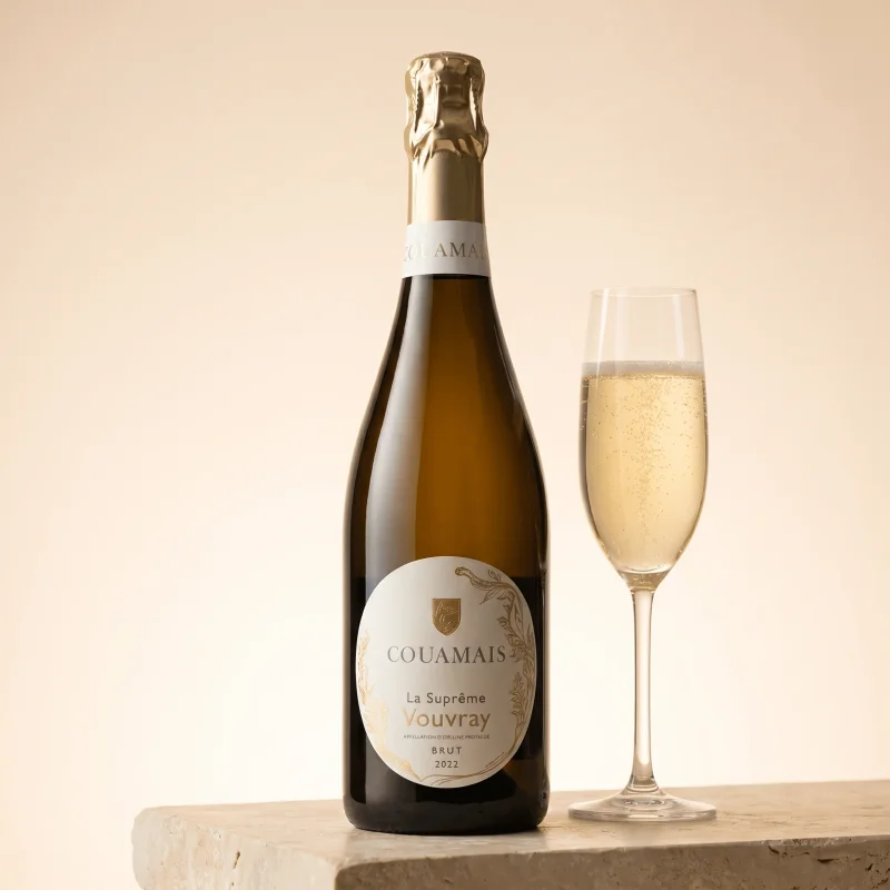 Couamais La Suprême Vouvray AOP blanc brut 2022 0.75l
