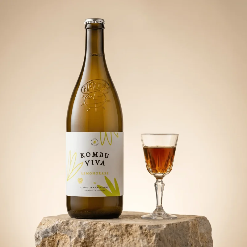 Niepoort - Chá Camélia Kombucha Kombu Viva Lemongras Tea BIO Alkoholfrei  