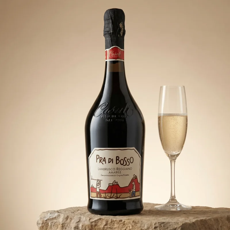 Pra di Bosso Lambrusco Reggiano Amabile DOP Casali