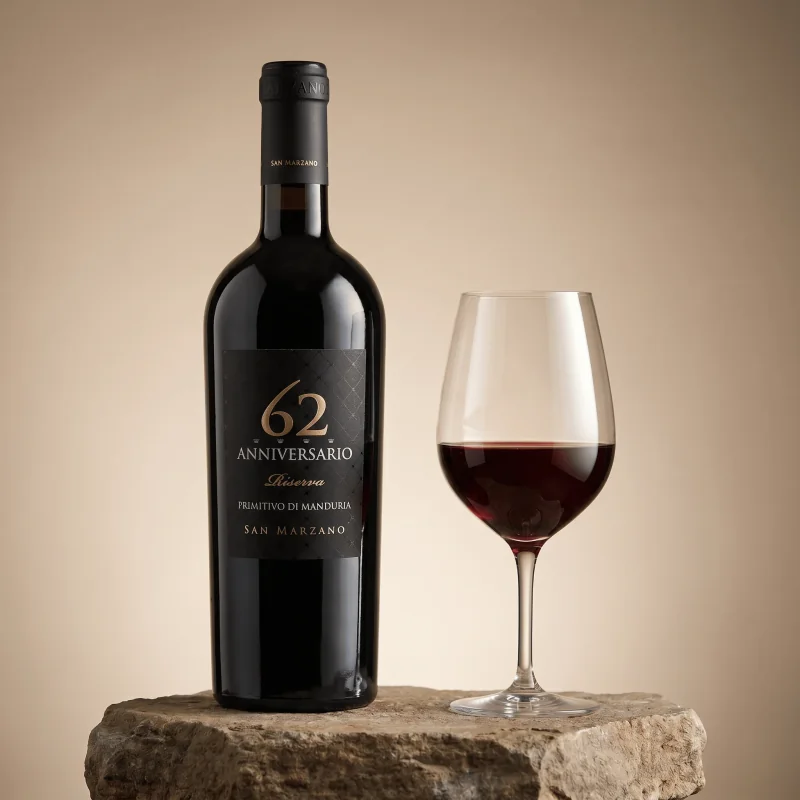 San Marzano Anniversario 62 Riserva Primitivo di Manduria DOP 2019