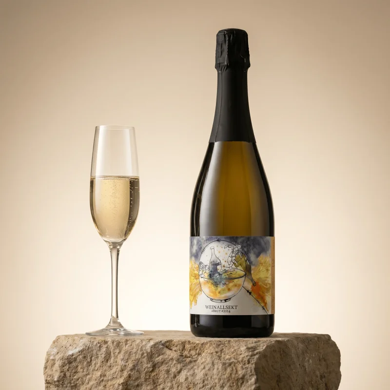 Weinall Riesling  Sekt brut 2014 - Mond -
