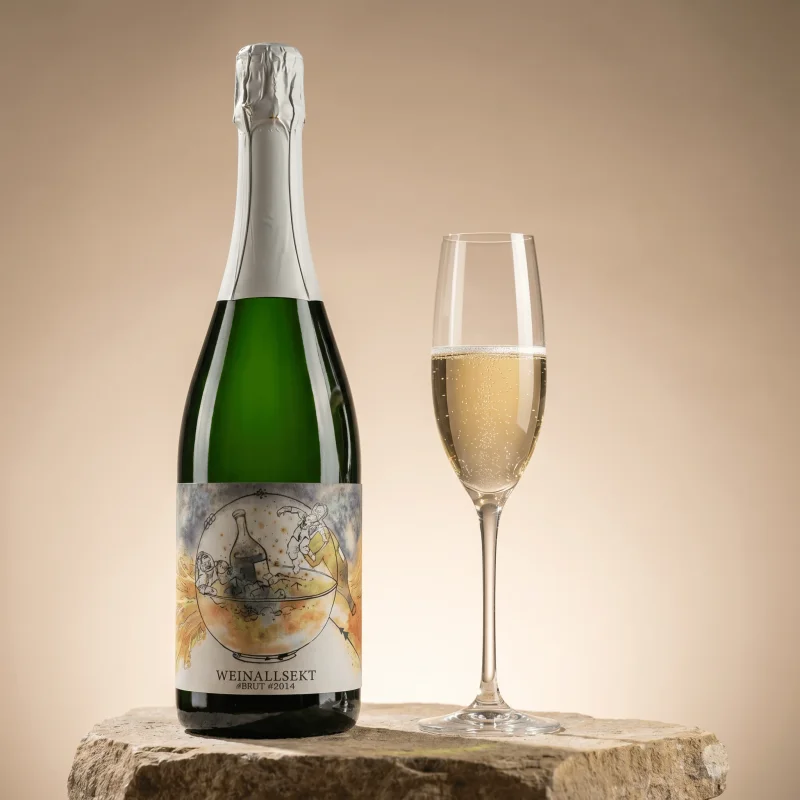 Weinall Riesling  Sekt Extra Dry 2015 - Mond -